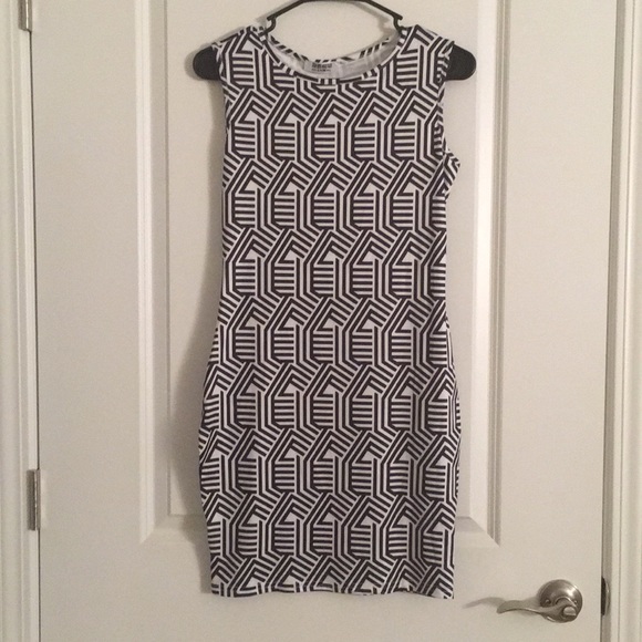 NWT Black and White Dress - Picture 1 of 1